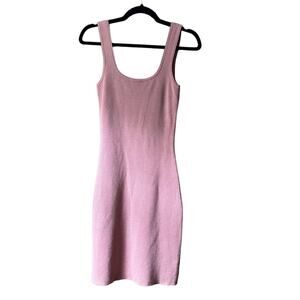 NWT Abercrombie & Fitch Women's Verona Dress Sleeveless Scoop Neck Pink Size S
